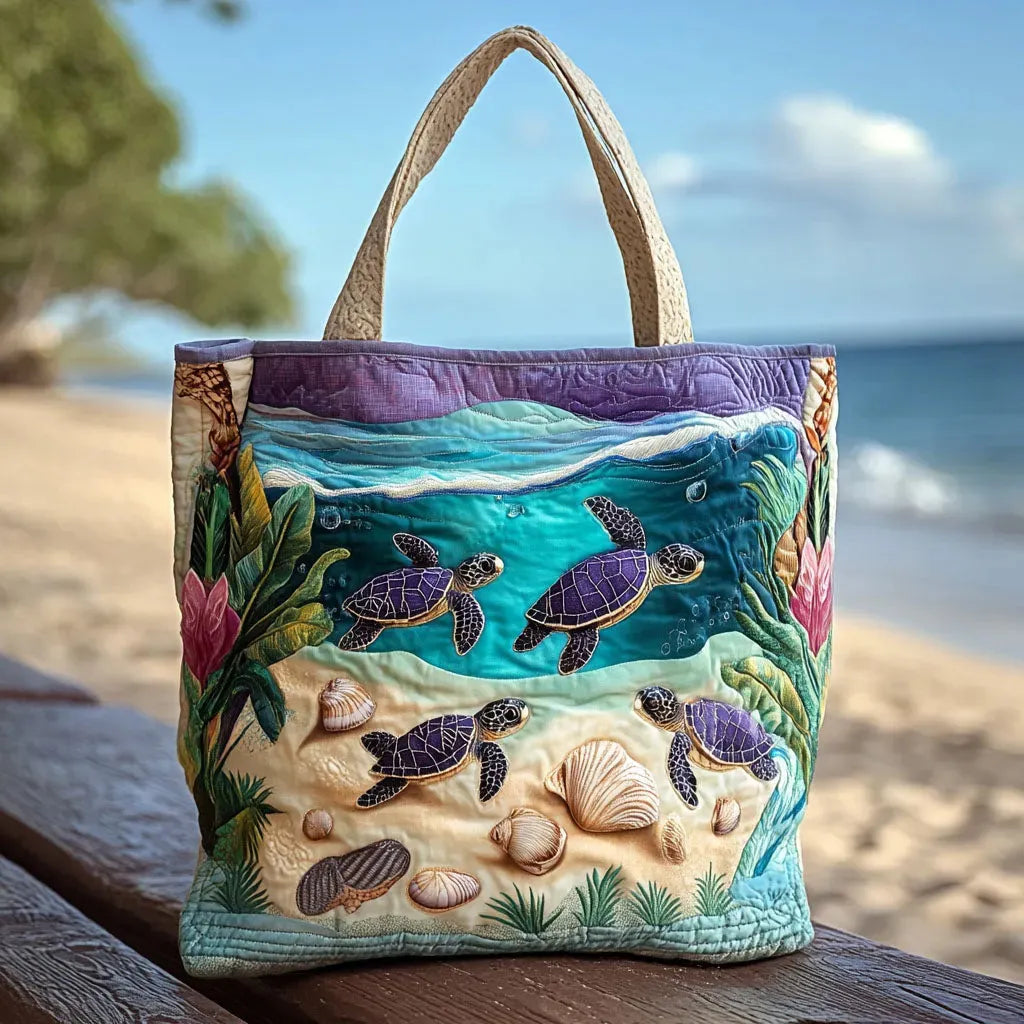 Bolso acolchado con estampado espíritu de la laguna