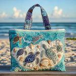 Bolso acolchado con estampado amor por las tortugas