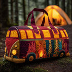Bolso de viaje acolchado con estampado noches confortables