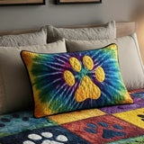 Funda de almohada acolchada con estampado piernas amantes