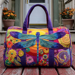 Bolso de viaje acolchado con estampado cielo sedoso